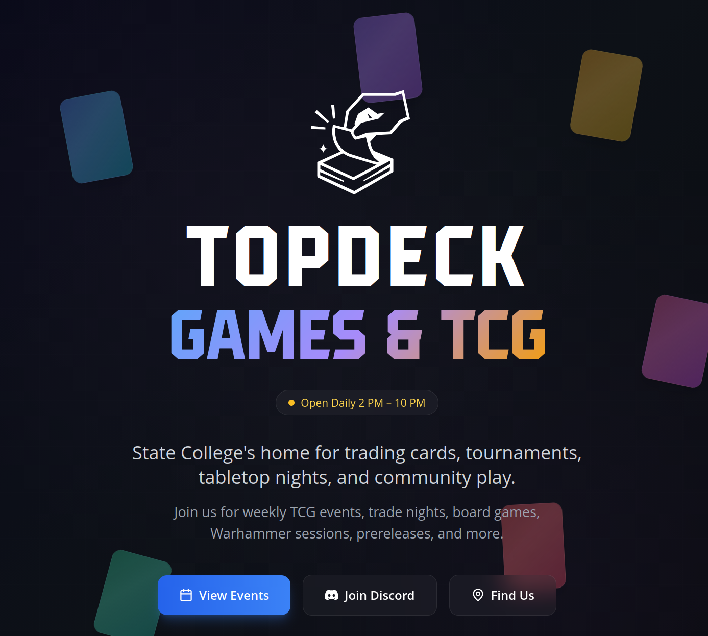 Topdeck Games & TCG preview
